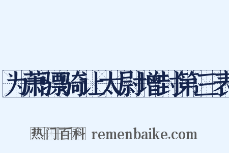 为萧骠骑让太尉增封第三表是什么意思的图片